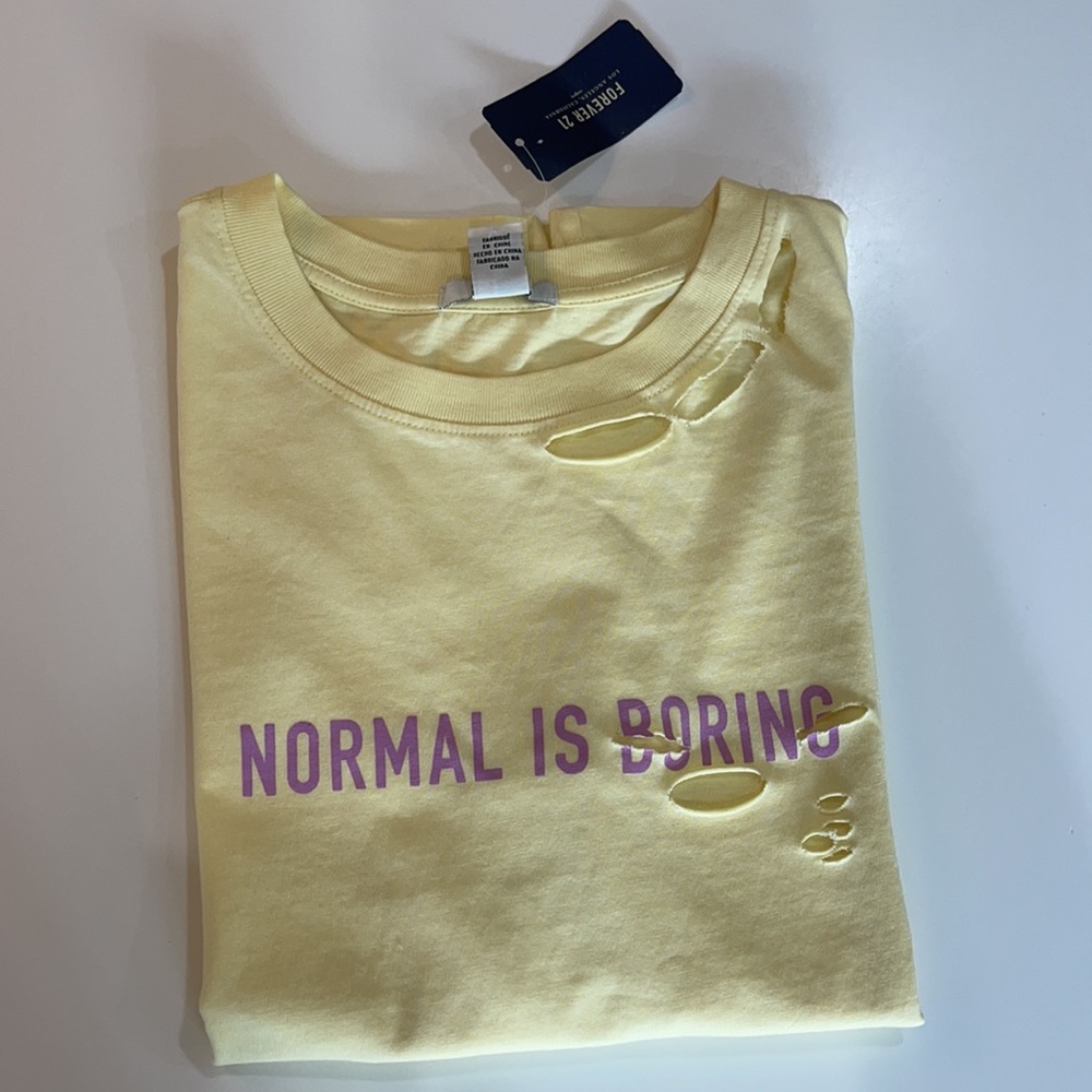 Normal Is Boring Tee - Picture 6 of 7